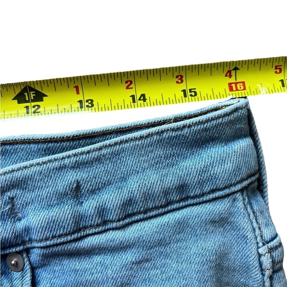 Madewell Perfect Vintage Jean Distressed High Waist Size 32 - Picture 5 of 6